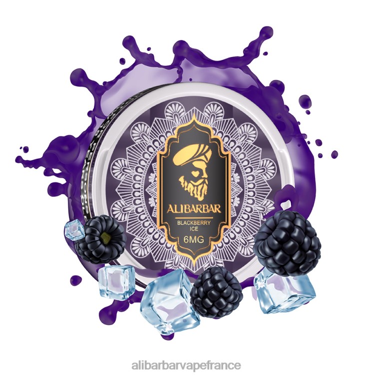 Alibarbar Nicotine Content - Alibarbar sachets de nicotine X848880 myrtille, framboise aigre