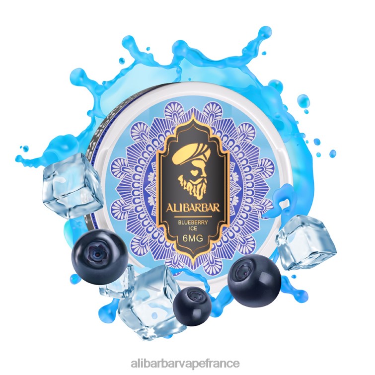 Alibarbar Vape Flavours - Alibarbar sachets de nicotine X848885 glace aux raisins