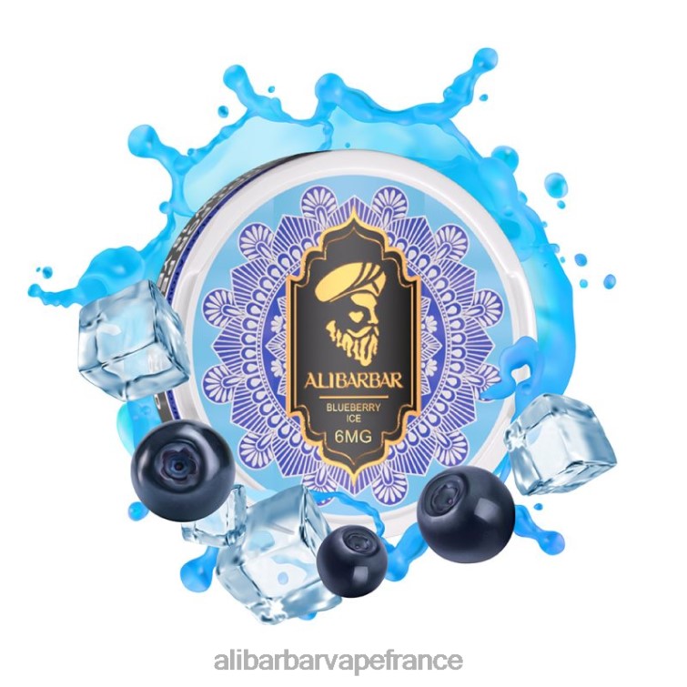 glace aux myrtilles