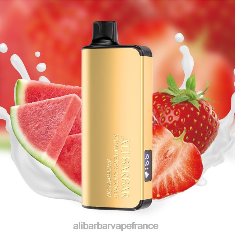 Alibarbar Price - Alibarbar Ingot 20000 vapes jetables X848843 pastèque à la fraise et à la noix de coco