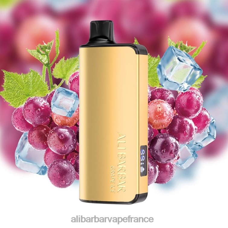 Alibarbar Vape Flavours - Alibarbar Ingot 20000 vapes jetables X848837 glace aux raisins