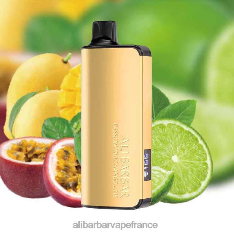 Alibarbar Vape Nicotine Content - Alibarbar Ingot 20000 vapes jetables X848839 fruit de la passion mangue citron vert