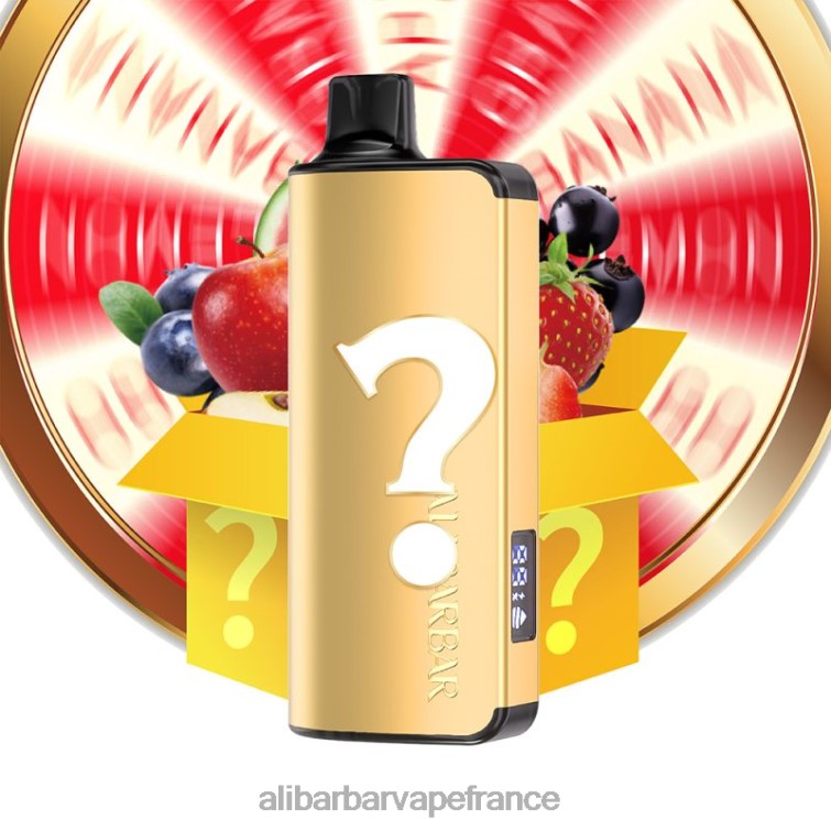 Alibarbar Vape Price - Alibarbar Ingot 20000 vapes jetables X848836 roulette des saveurs