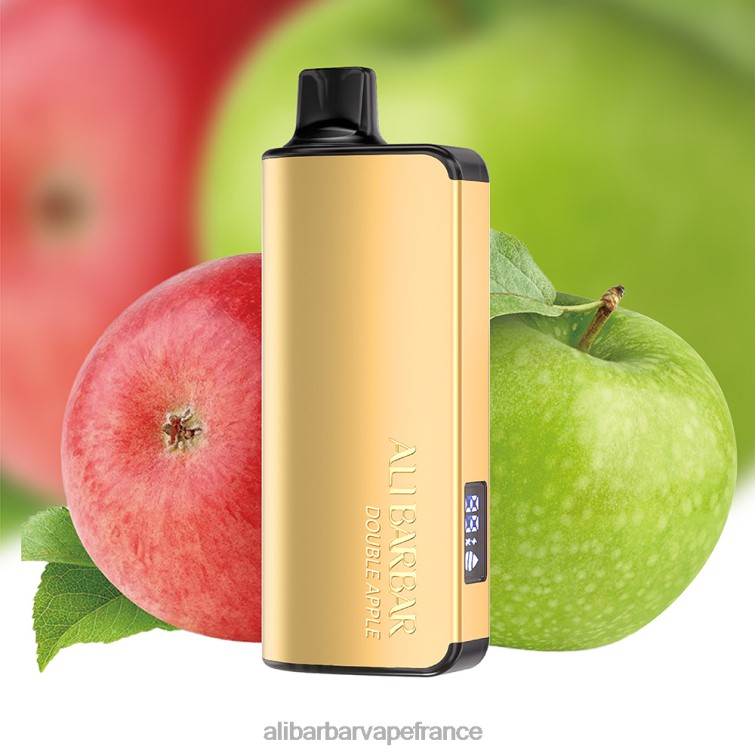 Alibarbar Vape Price - Alibarbar Ingot 9000 vapes jetables X848828 double pomme