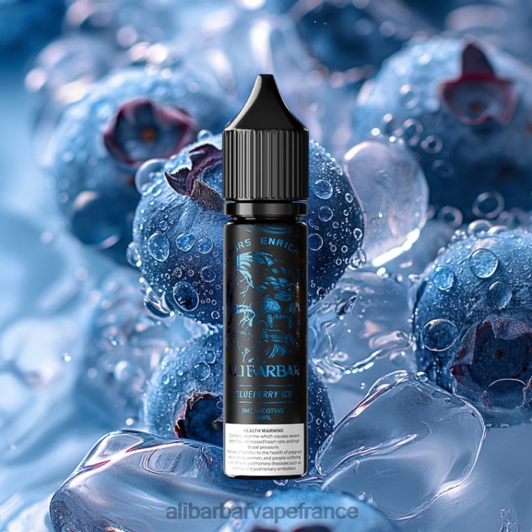 Alibarbar Nicotine Content - Alibarbar quai d'onyx de narguilé X8488104 glace aux myrtilles