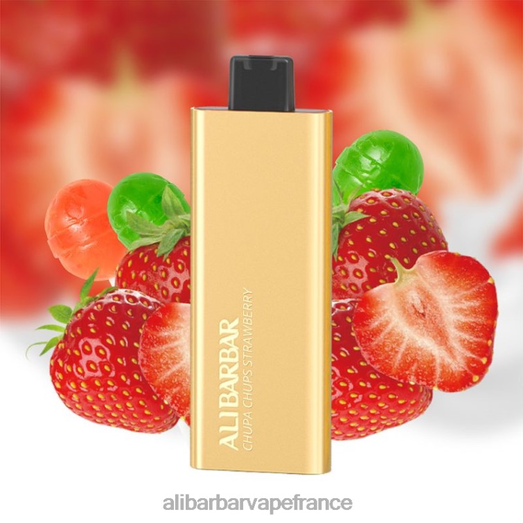 Alibarbar Vape Flavours - Alibarbar Pandora 7000 vapes jetables X848853 Chupa Chups fraise