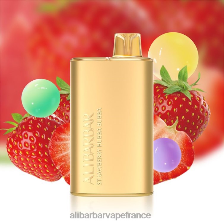 hubba bubba aux fraises